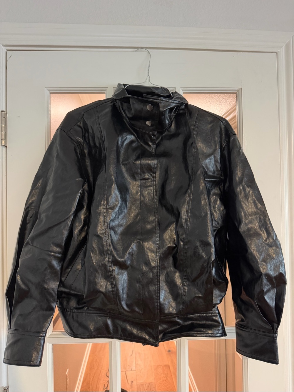 Zara Women’s Faux Leather Jacket - S